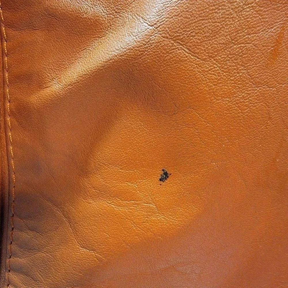 Vintage Leather Lined Jacket by‎ Raffaelo Sz L